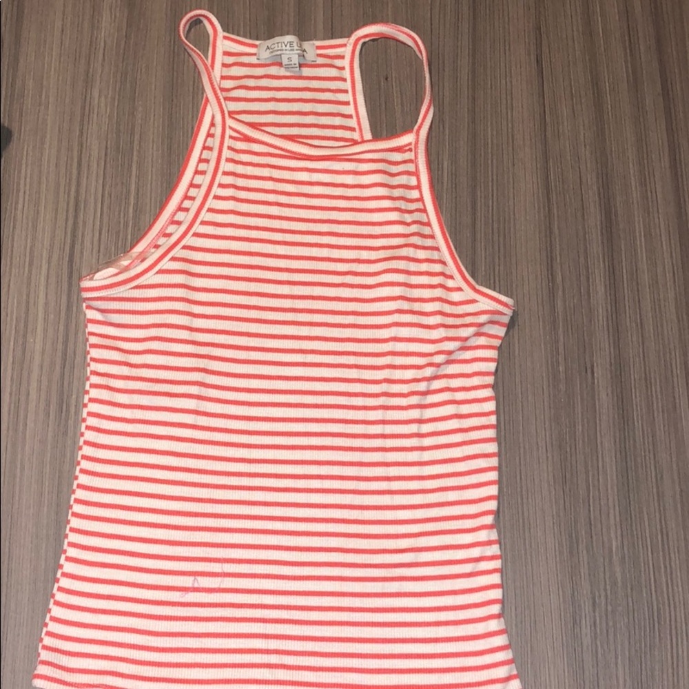 Active USA striped tank top